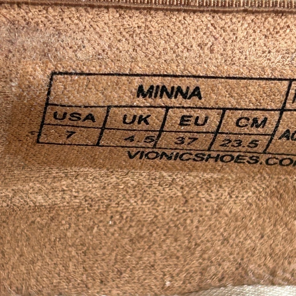 VIONIC MINNA BALLET FLATS SIZE 7 - Picture 6 of 8